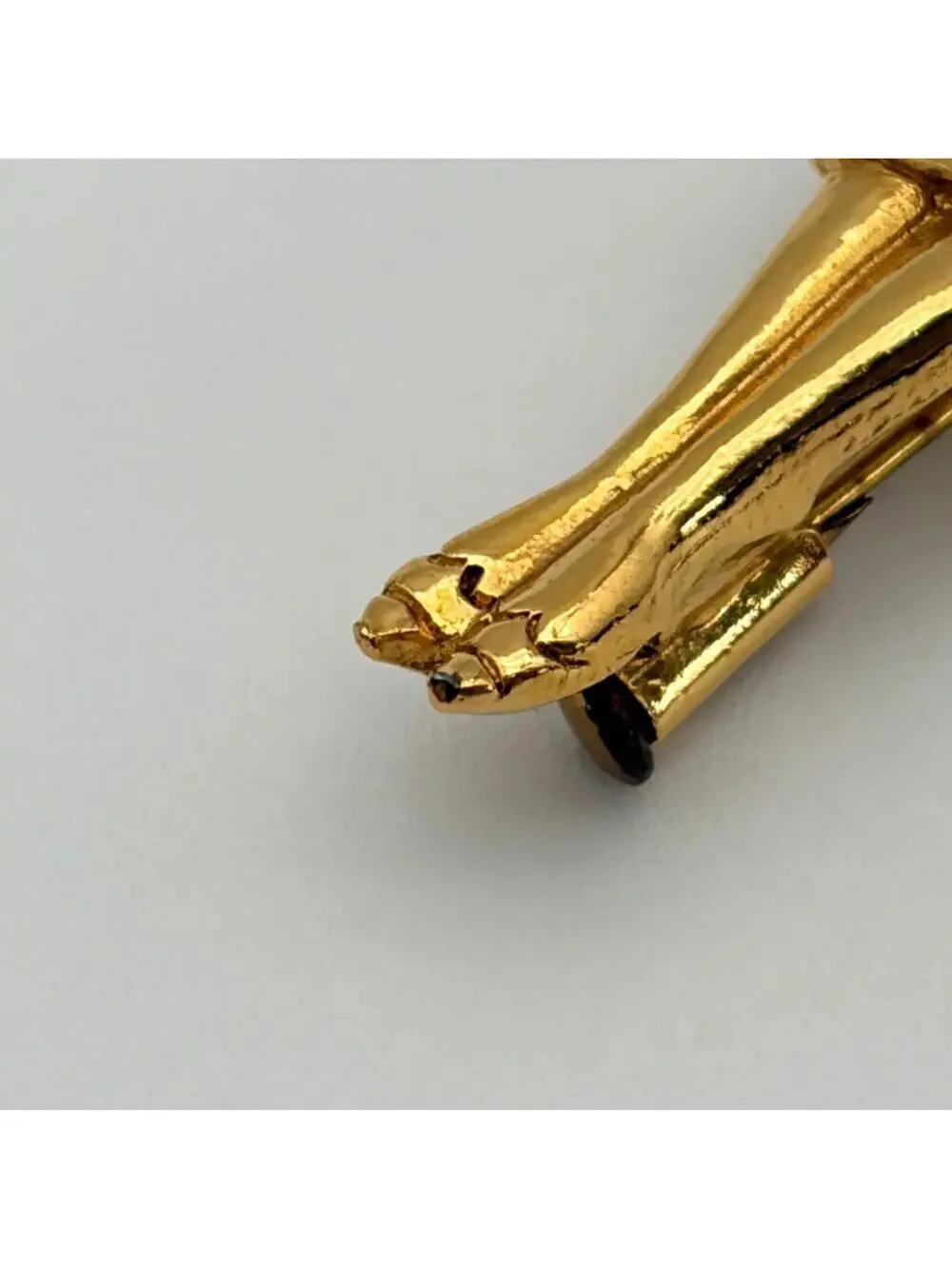 Chanel Mademoiselle Brooch Gold #357895C57B